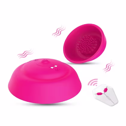 Imagem do produto Kit 2 Estimulador Mamilo 10 Vibração Silicone Recarregável