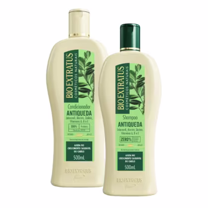 Imagem do produto Kit Shampoo e Condicionador Jaborandi 500ml - Bio Extratus