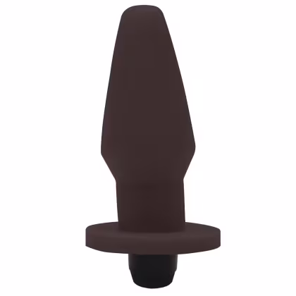 Imagem do produto Aine Hard Marrom - Plug Anal com Vibrador