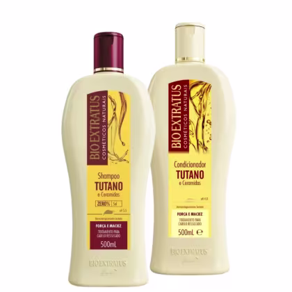 Imagem do produto Kit Cabelos Fortes Macios Tutano ShCond 500ml - Bio Extratus