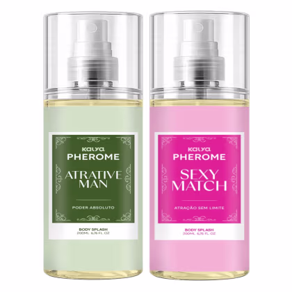 Imagem do produto Kit Pherome Atrative Man Sexy Match Body Splash Casal