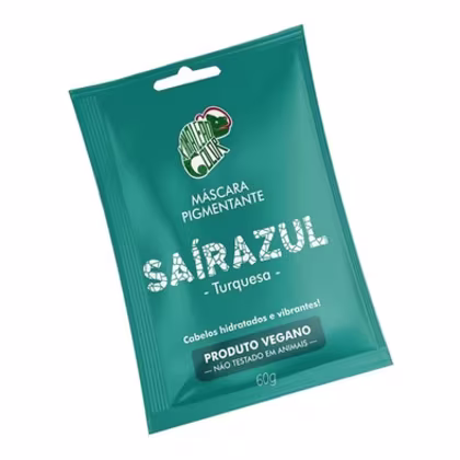 Máscara Capilar Tonalizante Kamaleão Color Saírazul, 60g.