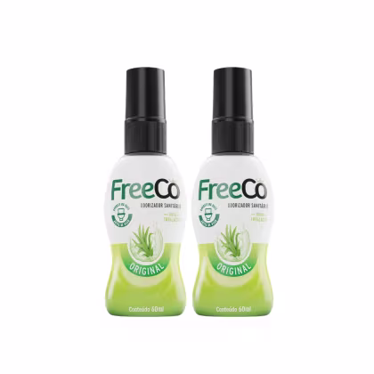 Kit FreeCô Capim Limão Double, 2 unidades.