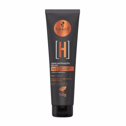 Imagem do produto Kit H Shampoo Anticaspa Pra Eles e Creme Multifunções Haskell
