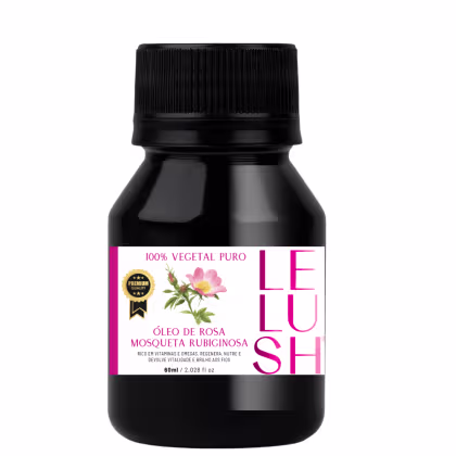 Imagem do produto Óleo de Umectação de Rosa Mosqueta Rubiginosa 100% PURO - 60ml Lelush