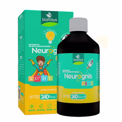 Suplemento Alimentar Biofhitus Neurognis Kids, 240ml.