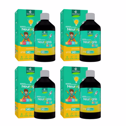 Kit Biofhitus Neurognis Kids Quarteto, 4 unidades.