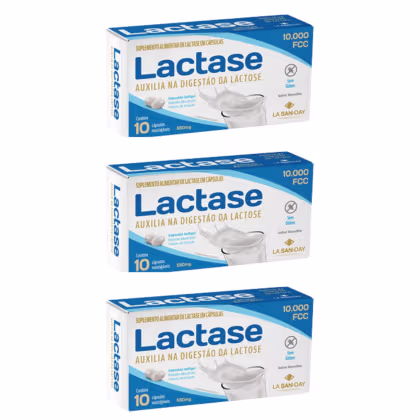 Imagem do produto Kit La San-Day Lactase 10.000 - Suplemento Alimentar (30 Cápsulas)