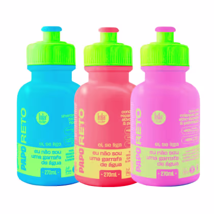 Imagem do produto Kit Lola From Rio Papo Reto - Shampoo 270ml + Condicionador 270ml + Máscara Fluída 270ml