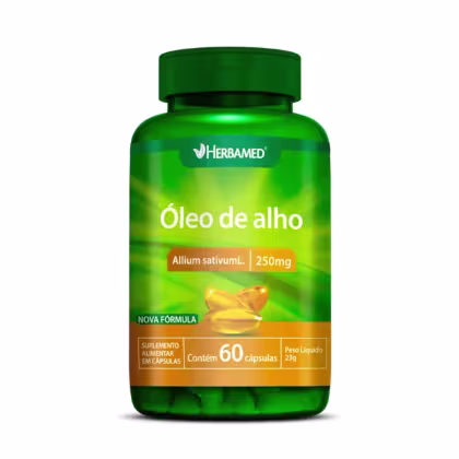 Imagem do produto Oleo De Alho Alicina 250Mg C60 Herbamed