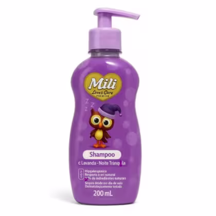 Imagem do produto Shampoo Lavanda Noite Tranquila 200ml Love&Care - Mili