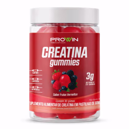 Imagem do produto Creatina Prowin C30 Goma Frutas Vermelhas