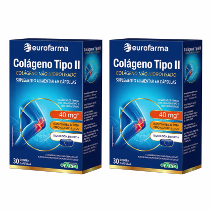 Imagem do produto Kit C2 Colageno Tipo Ii 40Mg C30 Eurofarma