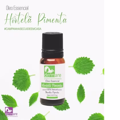 Imagem do produto Óleo Essencial Hortelã Pimenta 10ml - Dermare