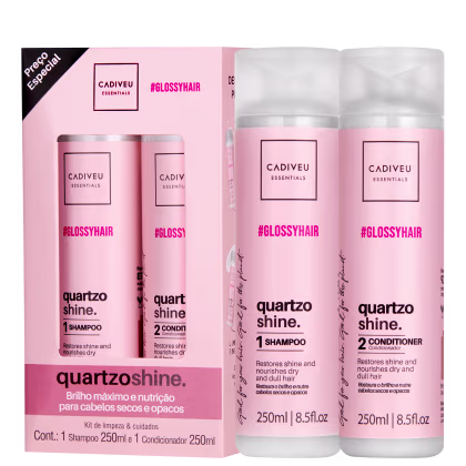 Imagem do produto Kit Cadiveu Essentials Quartzo Shine (2 Produtos)