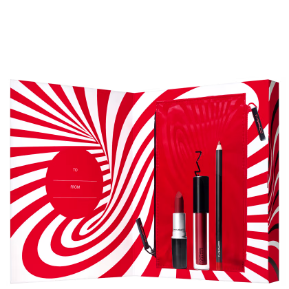 Imagem do produto Kit M·A·C Hypnotizing Holiday Best-Kept Secret Lip Kit Red (4 Produtos)