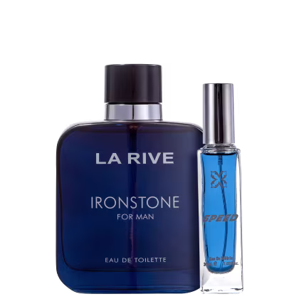 Imagem do produto Conjunto Ironstone La Rive & Speed Essenciart Masculino (2 Produtos)