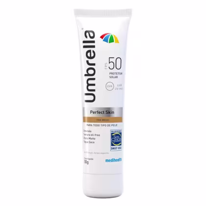 Imagem do produto Umbrella Perfect Skin Tom Médio FPS 50 - Protetor Solar Facial 50g