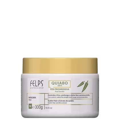Imagem do produto Felps Professional Quiabo XBTX Pós Progressiva - Máscara Capilar 300g