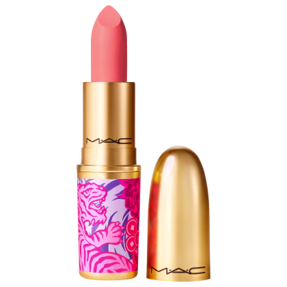 Imagem do produto M·A·C Lunar Luck Powder Kiss Lipstick Push Your Luck Laranja - Batom Matte 3g