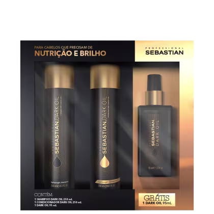 Imagem do produto Kit Sebastian Professional Dark Oil (3 Produtos)