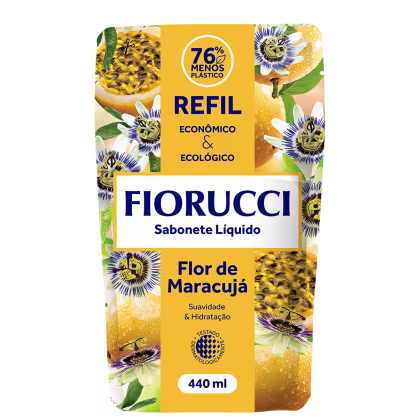 Imagem do produto Fiorucci Flor de Maracujá - Sabonete Líquido Refil 440ml