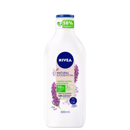 Imagem do produto NIVEA Natural & Essencial Lavanda Relaxante - Hidratante Corporal 200ml