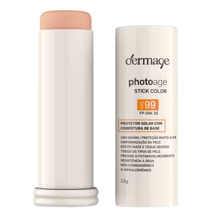 Imagem do produto Dermage Photoage Stick FPS 99 Cor B Claro - Protetor Solar com Cor 12g