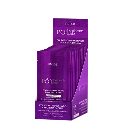 Imagem do produto Kit Amend Colágeno e Proteína da Seda Pó Descolorante (12 Sachês)