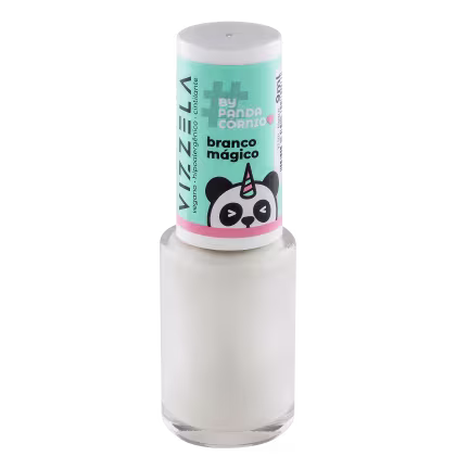 Imagem do produto Vizella Cosméticos by Pandacórnio Branco Mágico - Esmalte Cremoso 9ml