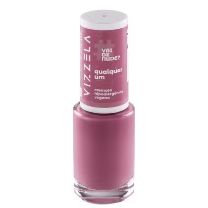 Imagem do produto Vizzela Cosméticos Vai de Nude? Qualquer Um - Esmalte Cremoso 9ml