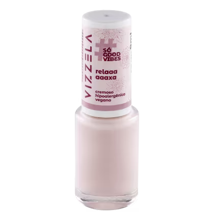 Imagem do produto Vizzela Cosméticos Só Good Vibes Relaaaaaaxa - Esmalte Cremoso 9ml