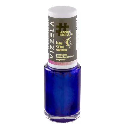 Imagem do produto Vizzela Cosméticos Fases da Lua Lua Crescente - Esmalte Metálico 9ml