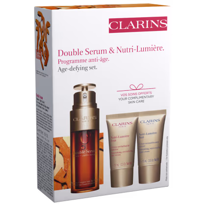 Imagem do produto Kit Clarins Double Lumière (3 Produtos)