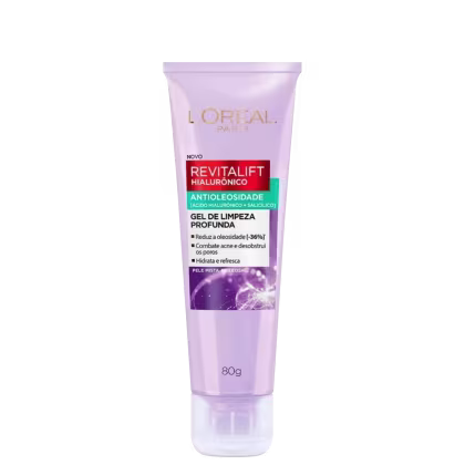 Imagem do produto L'Oréal Paris Revitalift Hialurônico - Gel de Limpeza Antioleosidade 80g
