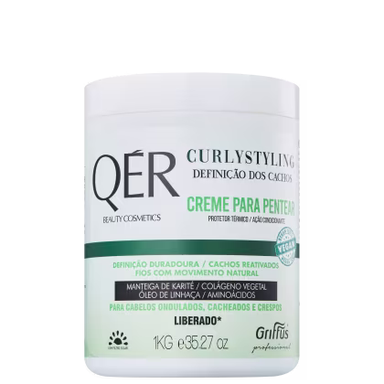 Imagem do produto Griffus QÉR Beauty Cosmetics Curly Styling - Creme para Pentear 1kg