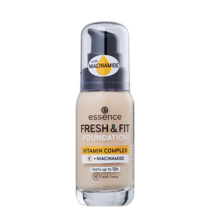 Imagem do produto Essence Fresh & Fit 10 Fresh Ivory - Base Líquida 30ml