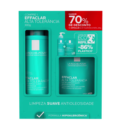 Imagem do produto Kit La Roche-Posay Effaclar Alta Tolerância (2 Produtos)