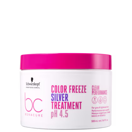 Imagem do produto Schwarzkopf Professional BC Bonacure Clean Performance Color Freeze Silver - Máscara Matizadora 500ml