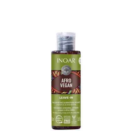 Imagem do produto Inoar Afro Vegan - Leave-in 50ml