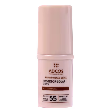 Imagem do produto Adcos Fotoproteção Diária Tonalizante Stick FPS55 Ivory - Protetor Solar Facial com Cor 17g