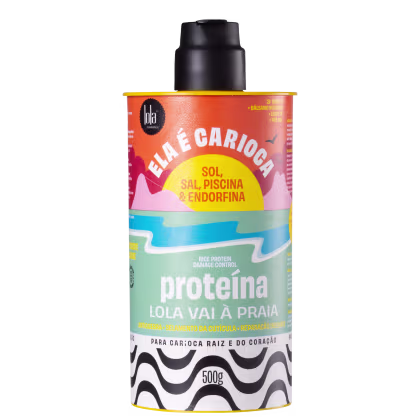 Imagem do produto Lola Cosmetics Ela é Carioca Sol, Sal, Piscina & Endorfina - Proteína Capilar 500g