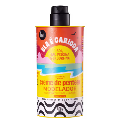 Imagem do produto Lola Cosmetics Ela é Carioca Sol, Sal, Piscina & Endorfina 3ABC - Creme de Pentear 480g