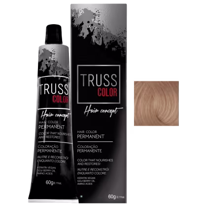 Imagem do produto TRUSS Color 8.31 Louro Claro Bege Dourado - Coloração Permanente 60g