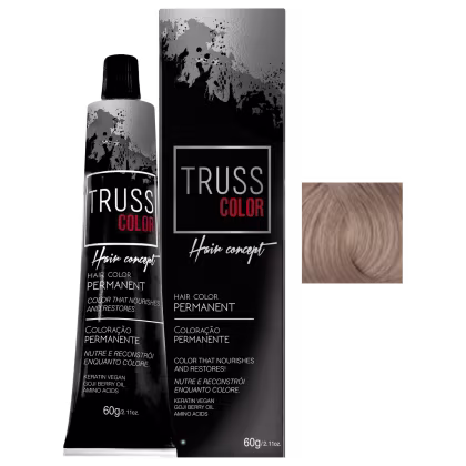 Imagem do produto TRUSS Color 8.2 Louro Claro Violeta - Coloração Permanente 60g