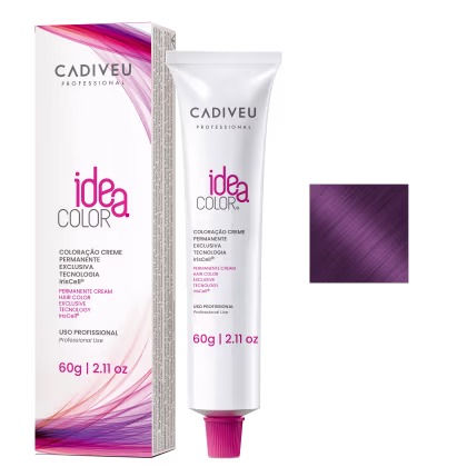 Imagem do produto Cadiveu Professional Idea Color 0.22 Super Mix Violeta Intenso - Coloração Permanente 60g