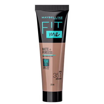 Imagem do produto Maybelline Fit Me Matte Cor 351 FPS 22 - Base Líquida 30ml