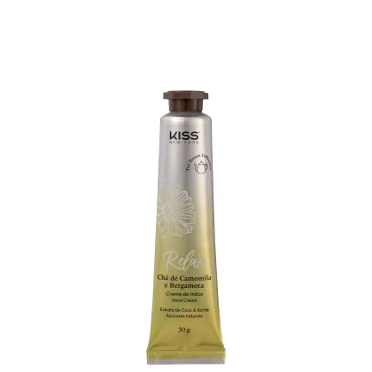 Imagem do produto Kiss New York Tea House Collection Relax Chá de Camomila e Bergamota - Creme para as Mãos 30g