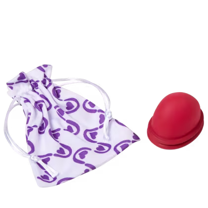 Imagem do produto Violeta Cup Mini Duo Vermelho - Disco Menstrual