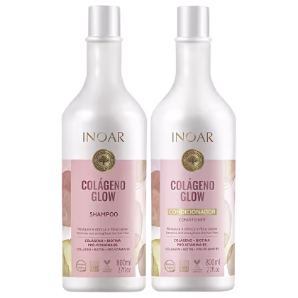 Imagem do produto Kit Inoar Colágeno Glow Duo (2 Produtos)
